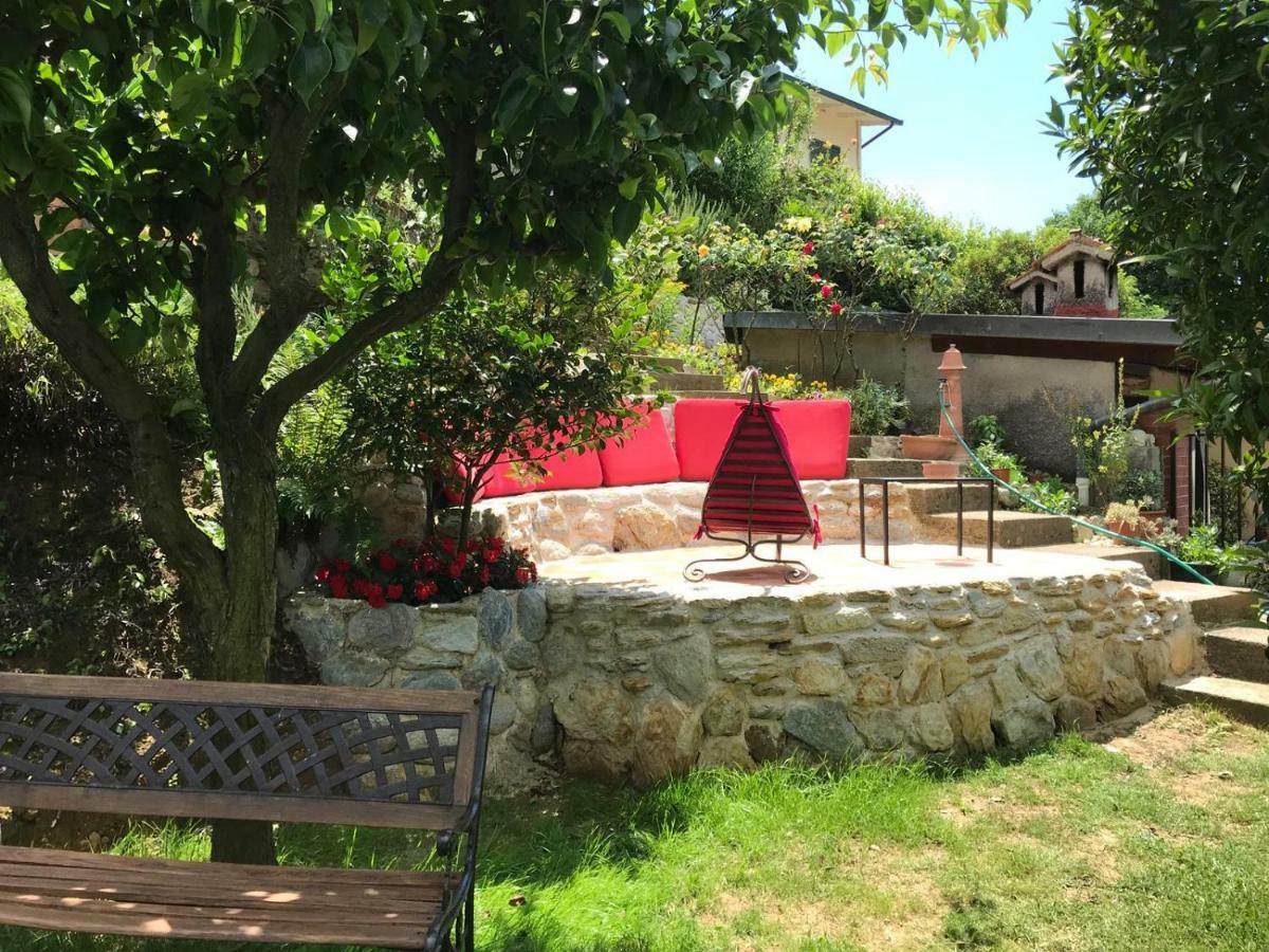 Parte Di Casa Con Giardino E Piscina Villa Pietrasanta Exteriör bild