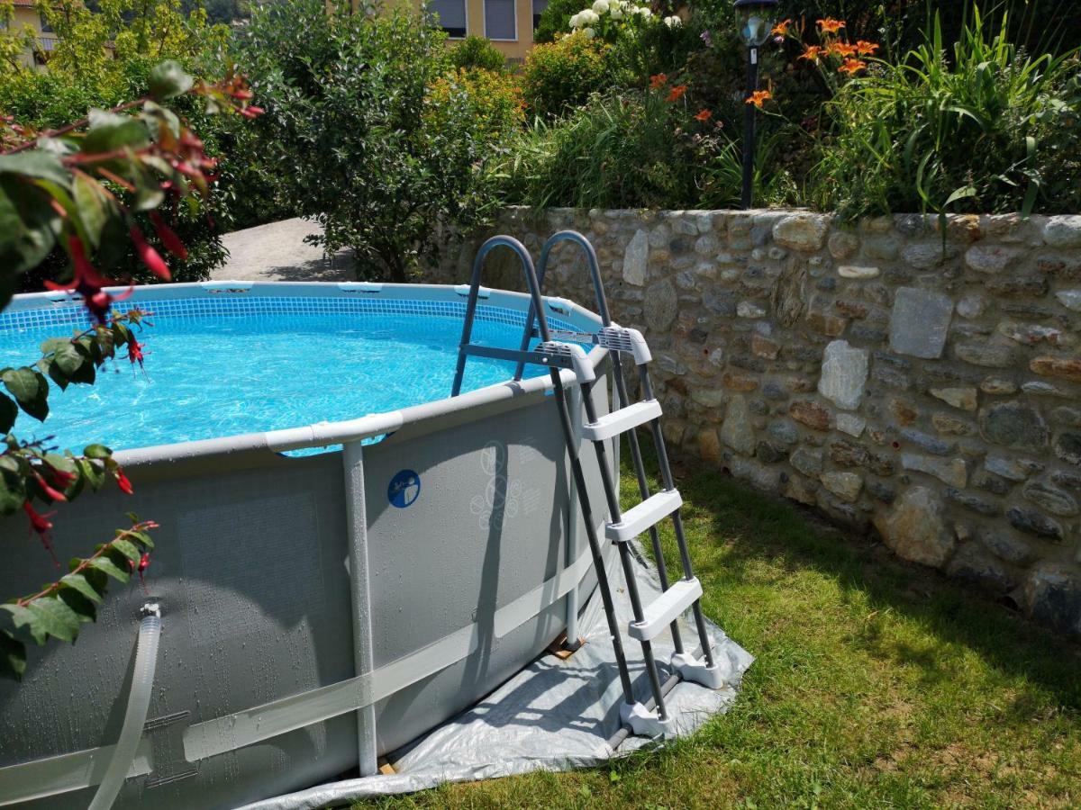 Parte Di Casa Con Giardino E Piscina Villa Pietrasanta Exteriör bild