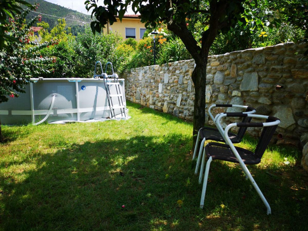 Parte Di Casa Con Giardino E Piscina Villa Pietrasanta Exteriör bild